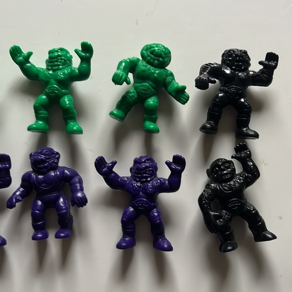 Lot Of 10 Weird Ball Flyweight Wrestlers / MUSCLE / 1986 - Picture 5 of 5